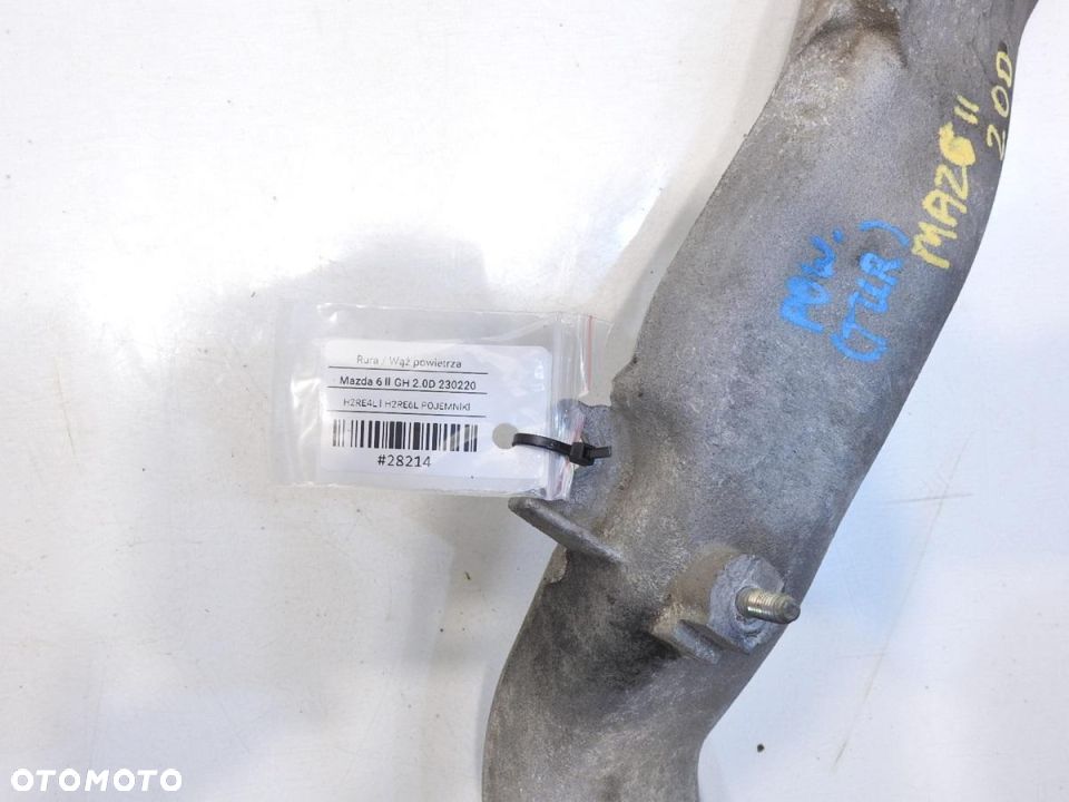 RURA RURKA INTERCOOLERA MAZDA 6 GH 2.0 CITD - 4