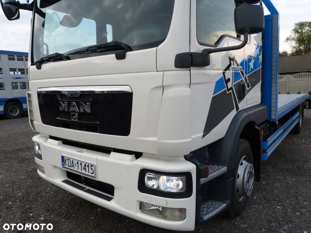 MAN TGM 15.290 POMOC DROGOWA AUTOLAWETA SPECJALNY EURO 5 DMC 15.500 KG ŁADOWNOŚĆ 9.000 KG XENON - 21