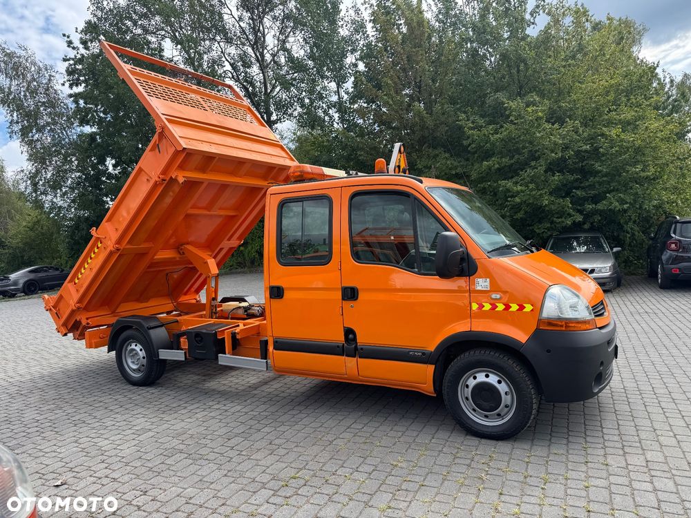 Renault Master Wywrotka 3str  Brygadowka 7 Osób Doka 2.5DCi Kiper I wł. Wywrot - 6