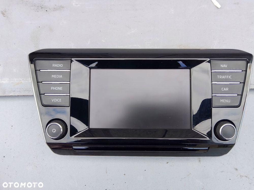 radio nawigacja skoda superb iii 3v0919605a - 3
