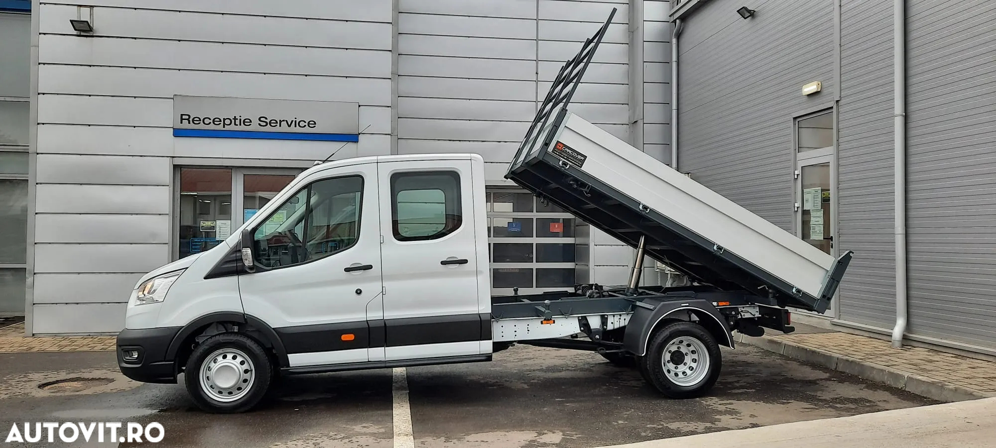 Ford NEW TRANSIT D-CAB L3 RWD BASCULABIL TRI-LATERAL - 4