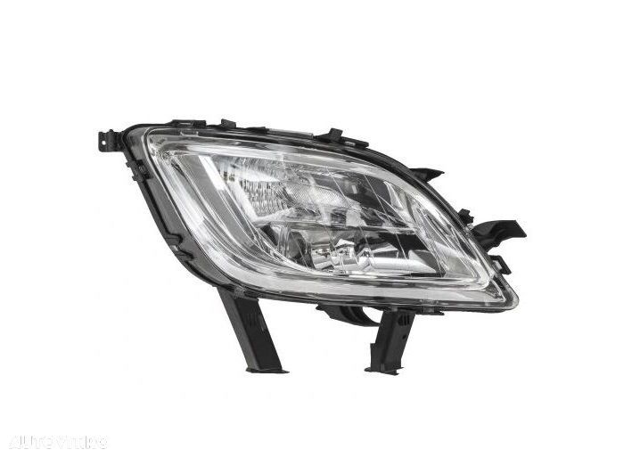 Proiector ceata Opel Astra J, 09.2009-12.2012, cu 5 usi, Sedan, Sports Tourer, ZKW, fata, partea dreapta, cu semnalizare; H10+PSY24W; rama argintie; - 1