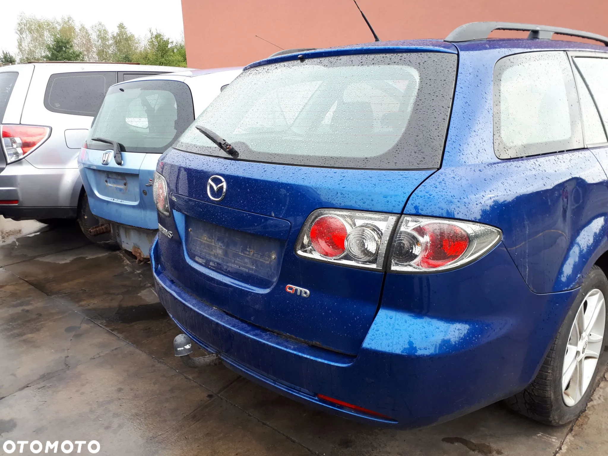 MAZDA 6 GG GH LIFT 05-07 2.0 CITD KOMBI KLAPA BAGAŻNIKA KOMPLETNA 25B - 8