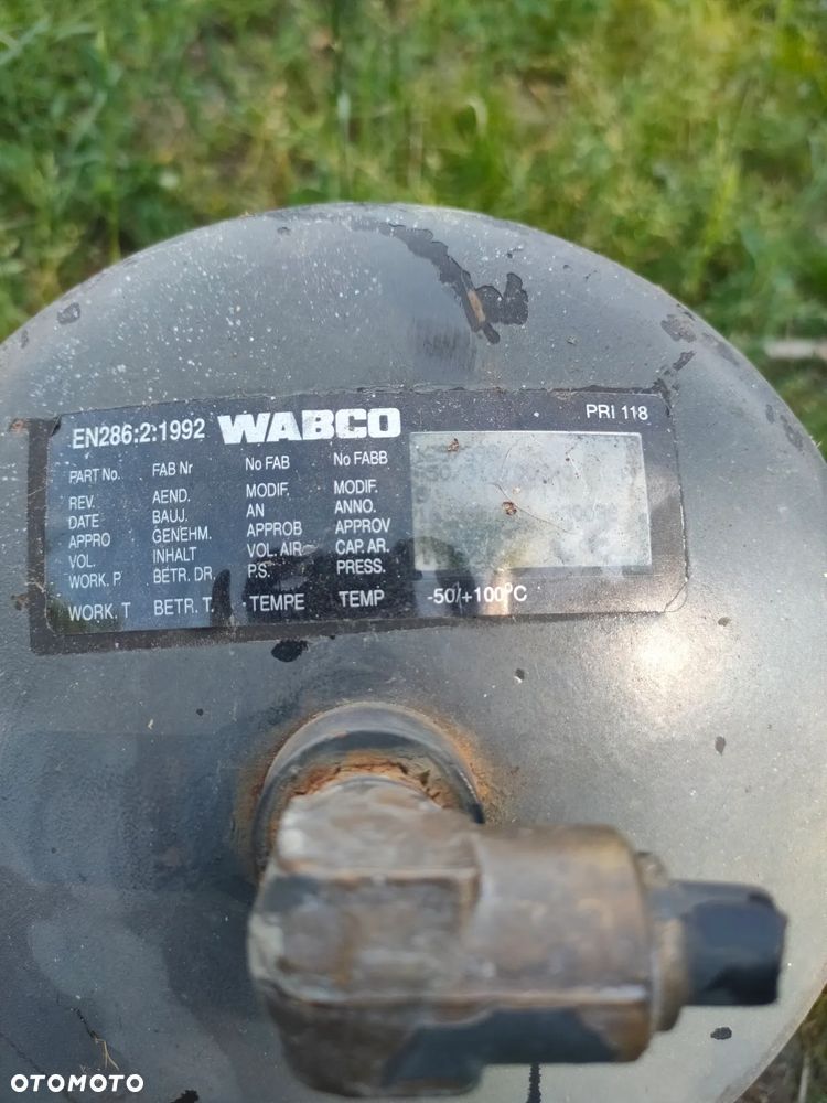 Zbiornik powietrza wabco 1257398 - 1