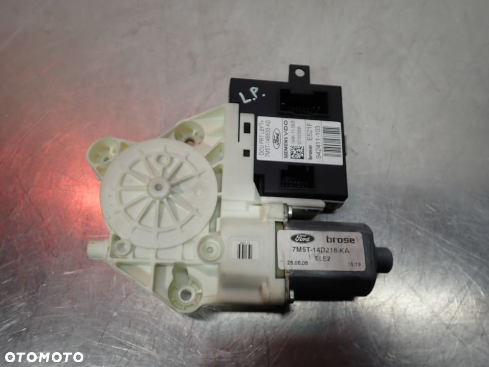 SILNICZEK SZYB LEWY PRZÓD FORD FOCUS MK2 LIFT 7M5T-14B533-AD - 1