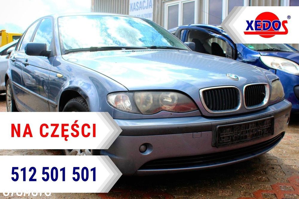 BMW 3 E46 2004 2.0i N46B20 Sedan (MASKA, ZDERZAK, LAMPA, BŁOTNIK, DRZWI, SZYBA, FOTEL) - 1