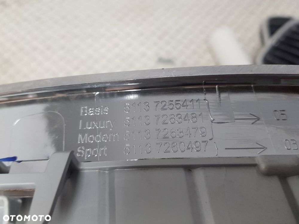 NOWY ORYGINALNY GRILL ATRAPA NERKA LEWA BMW 3 LCI LIFT  F30 F31 15-18 7255411 - 6