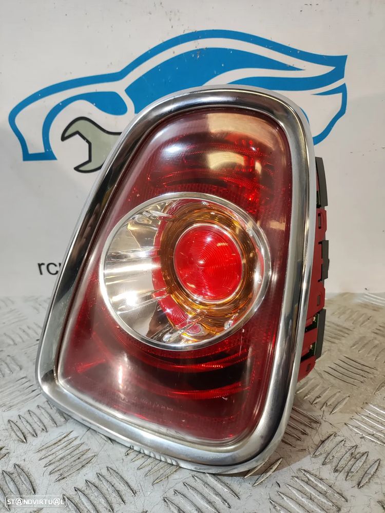 FAROLIM FAROLINS TRASEIRO TRÁS ESQUERDO DIREITO ORIGINAL MINI COOPER R56 LCI FACELIFT 63217255910 7255910 63217255909 7255909 R57 CABRIO LCI R58 COUPE R59 ROADSTER - 2