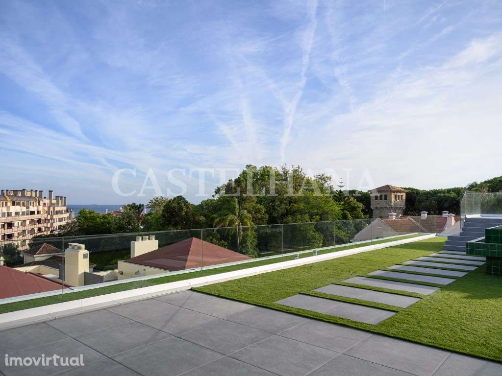 Apartamento T5 duplex, com piscina privativa, no Estoril junto do C... - Grande imagem: 2/54