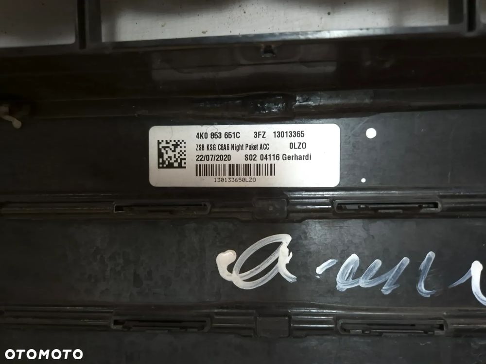 Grill Audi A6 C8 4K0853651 - 4