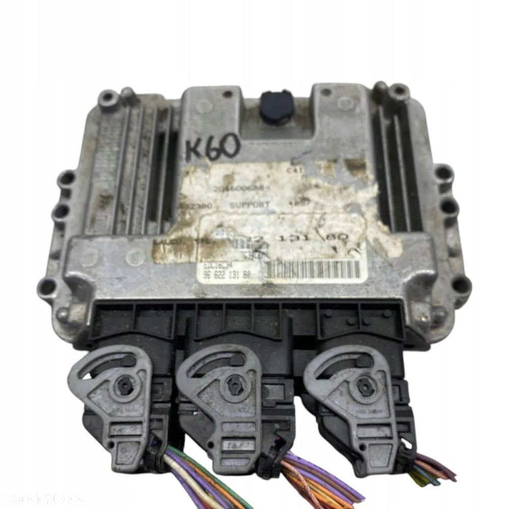KOMPUTER STEROWNIK SILNIKA CITROEN C4 PEUGEOT 307 1.6 HDI 9662213180 - 1