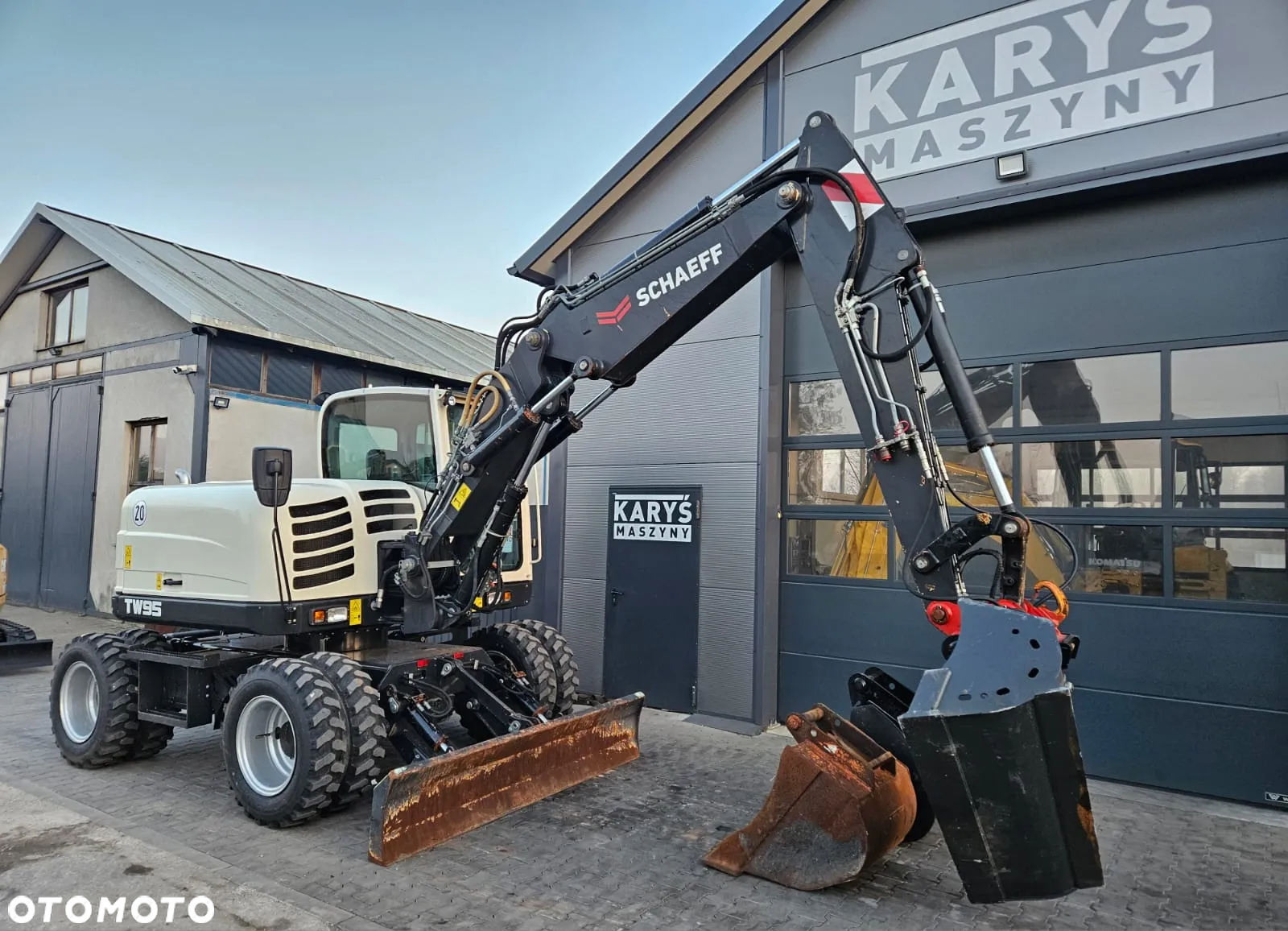 Schaeff KOPARKA KOŁOWA SCHAEFF TW95 TW 95 110 85  TEREX YANMAR 2019R 5000 MTG - 32