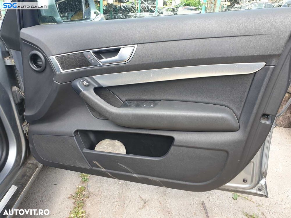 Panou Tapiterie Fata Interioara Piele Usa Portiera Dreapta Fata Audi A6 C6 2005 - 2011 [C4711] - 1