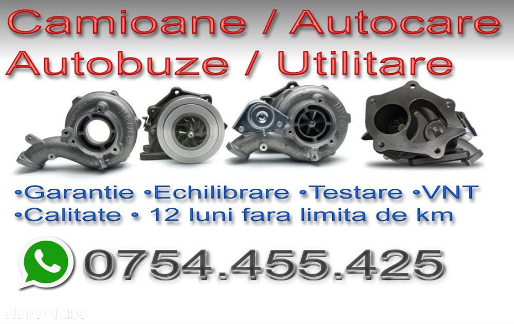 Turbina Camion MAN TGA Daf XF Mercedes Atego Midlum Scania Garrett KKK - 1