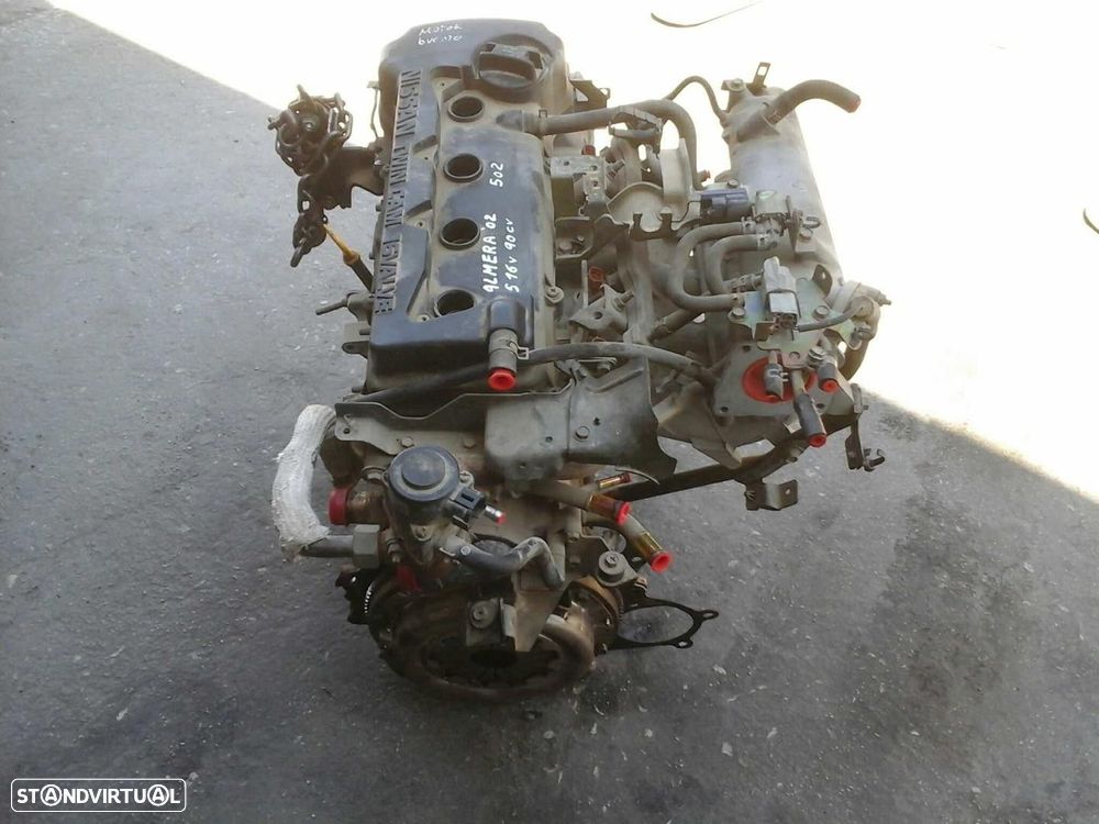 MOTOR COMPLETO NISSAN ALMERA II 2001 - 4