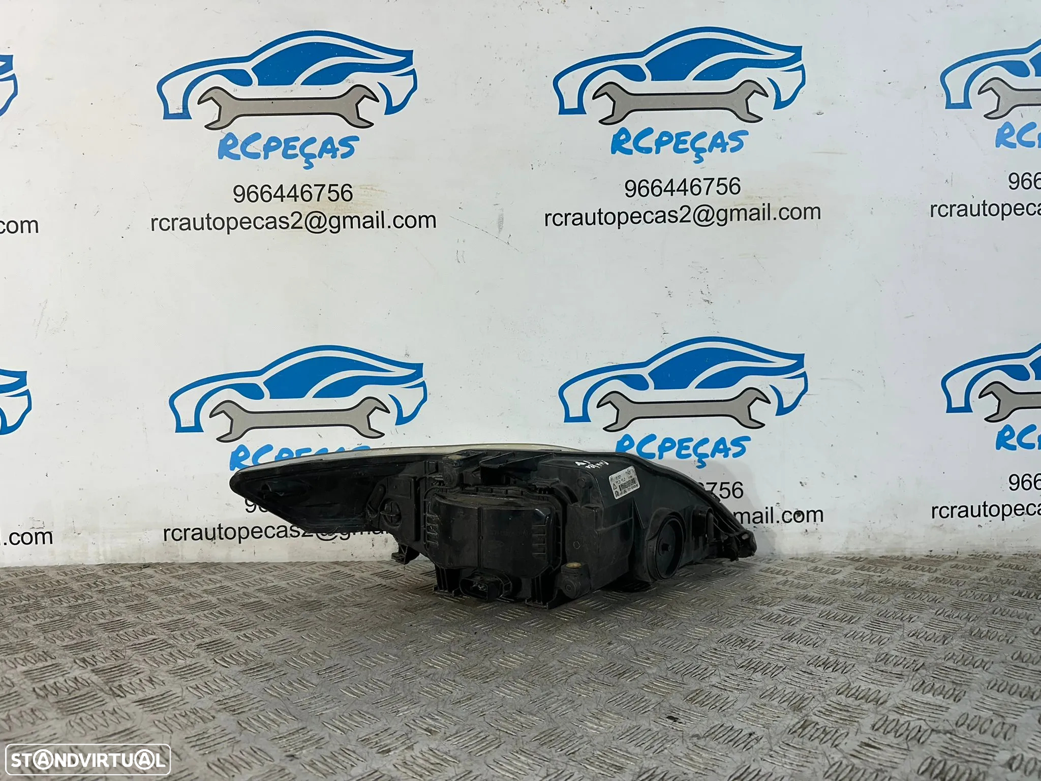 .Conjunto Oticas Faróis Frontal Frente Esquerda Direita Original Halogénio Ford Mondeo 4 MK4 2006 - 2014 7S71-13W030-BK 7S71-13W029-BH - 14