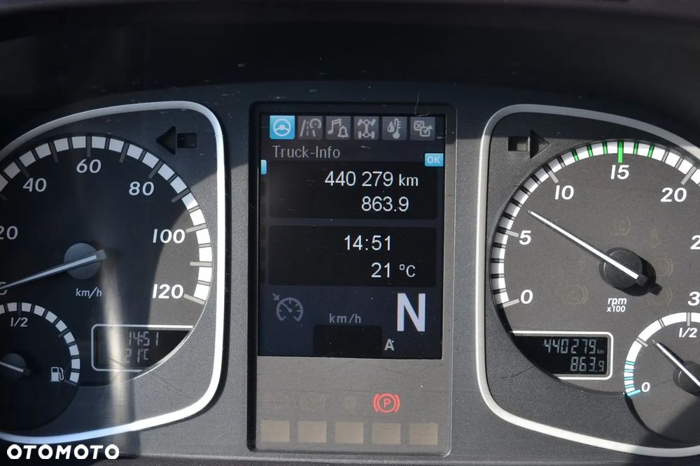 Mercedes-Benz Atego 821 Nowy 3-stronny WYWROT Kiper Wywrotka Blokada Mostu Klima - 23