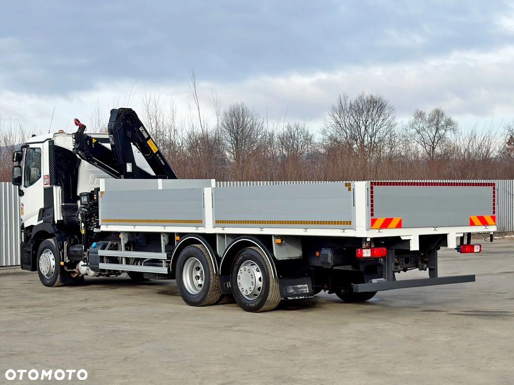 Renault T 380 * SKRZYNIA 6,80 m * HIAB 111 B - 2 HIDUO + PILOT * STAN BDB - 6
