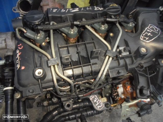 Motor 9HY CITROEN C4 2005 1.6HDI 109CV 5P CINZA - 5