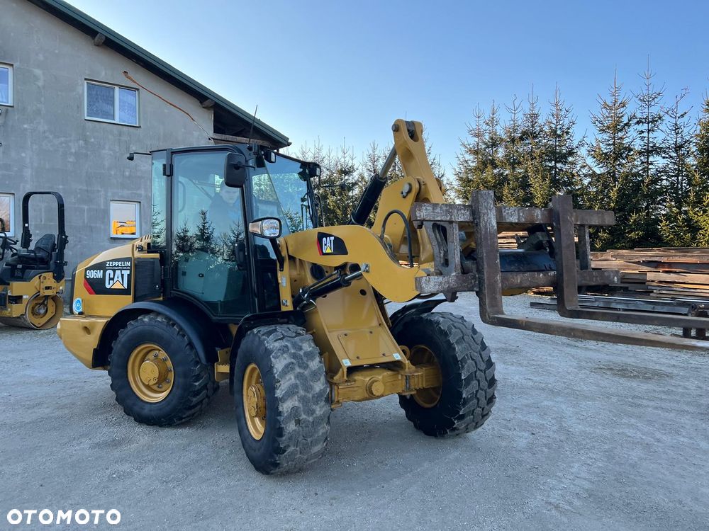 Caterpillar ŁADOWARKA CAT 906M 906 907 908 łyżka pług widły  Liebherr 506 Volvo L25 - 25