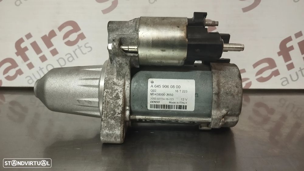 MOTOR DE ARRANQUE MERCEDES W176 CLA GLA 200CDI REF. A6459060800 (SEMI-NOVO) - 2