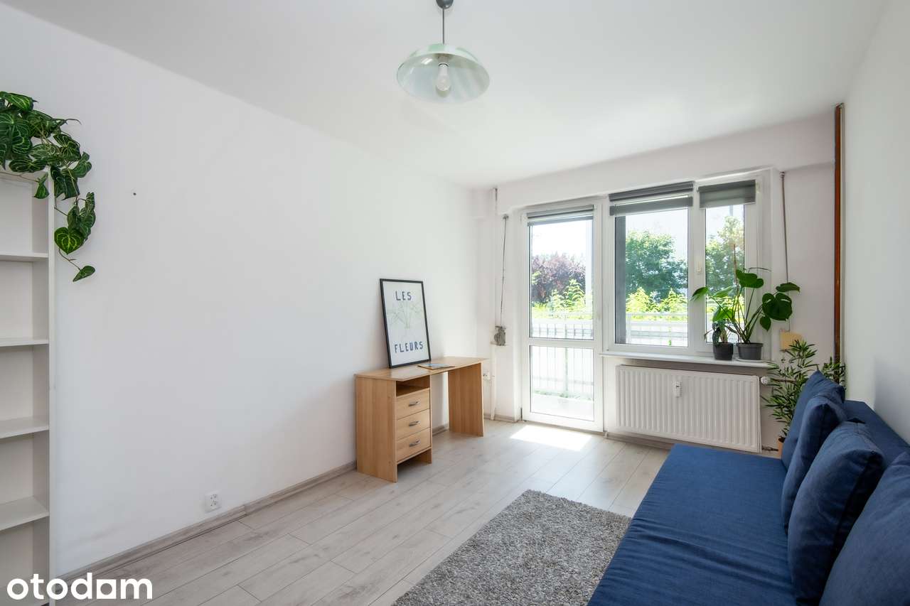 4 pokoje | 61,2 m² | Parter | Balkon | Rataje – os. Armii Krajowej