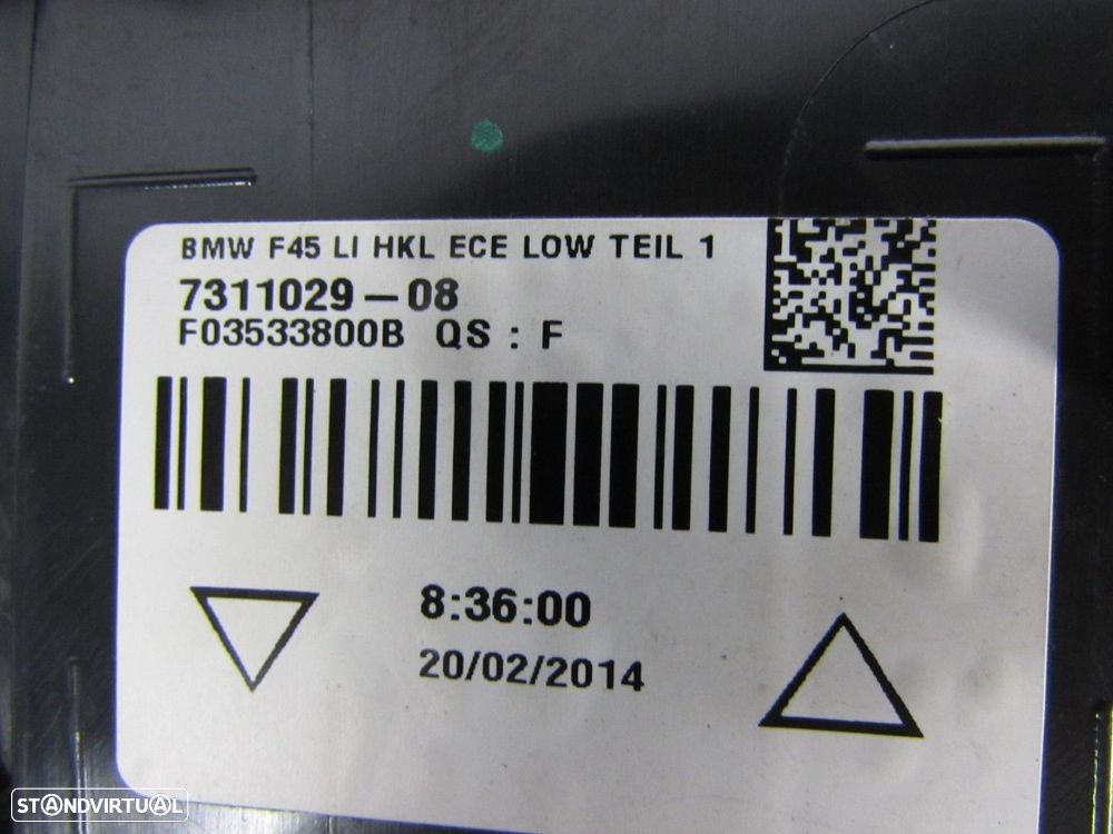 Farolim Esquerdo/Trás Seminovo/ Original BMW 2 Active Tourer (F45) 63217311029 - 5