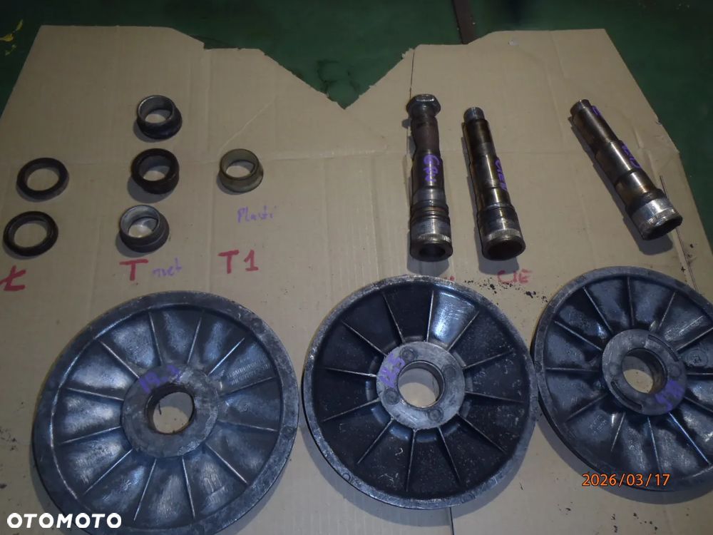 koło wałek stożek trzpień talerz tuleja mocowanie z wariator wariatora aixam 400 500 city ligier js ch26  microcar chatenet ixo ixtoo nova greca italcar town kubota lombardini progres - 24