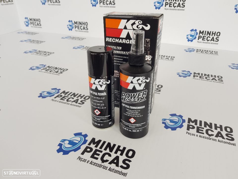 Kit limpeza Filtro de Ar K&N - 4