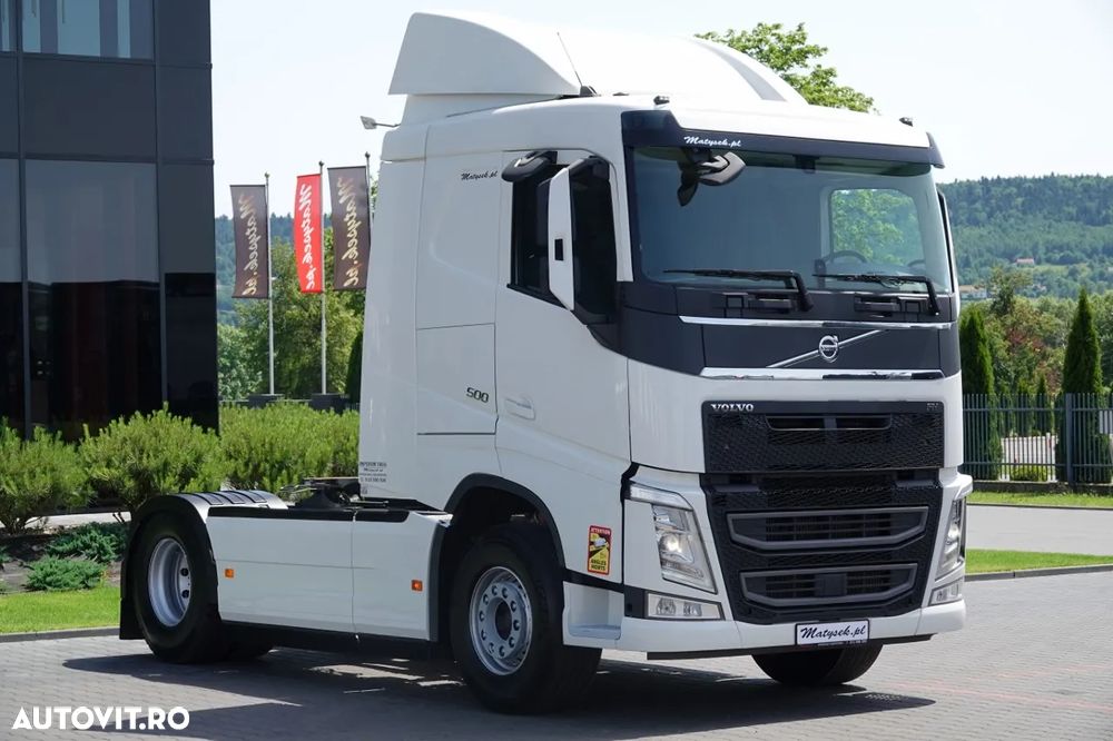 Volvo FH 500 / CABĂ JOSĂ / DUPĂ CONTRACTUL DE SERVICE GOLDEN / PNEURI 100% - 1