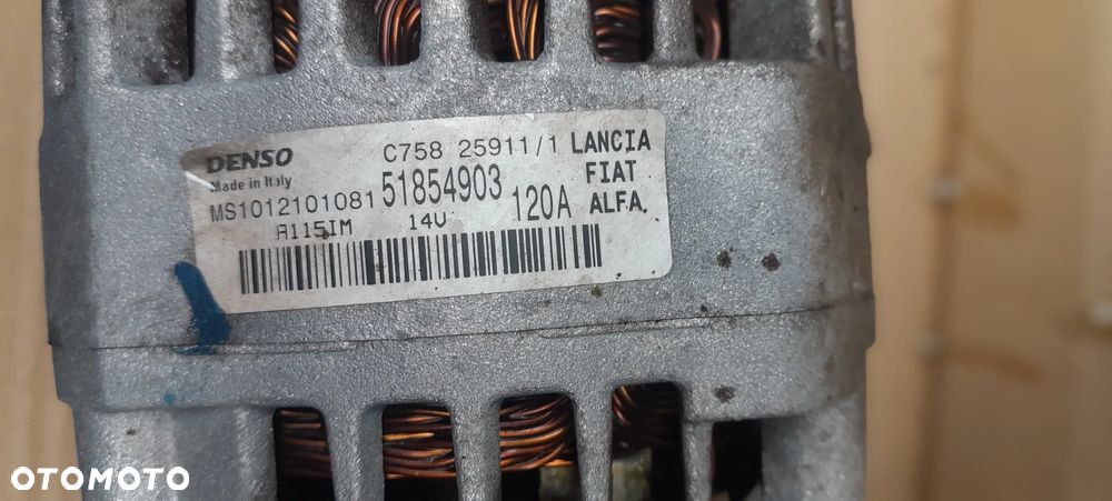 ALFA ROMEO GIULIETTA 1.4 16V T-JET ALTERNATOR - 2