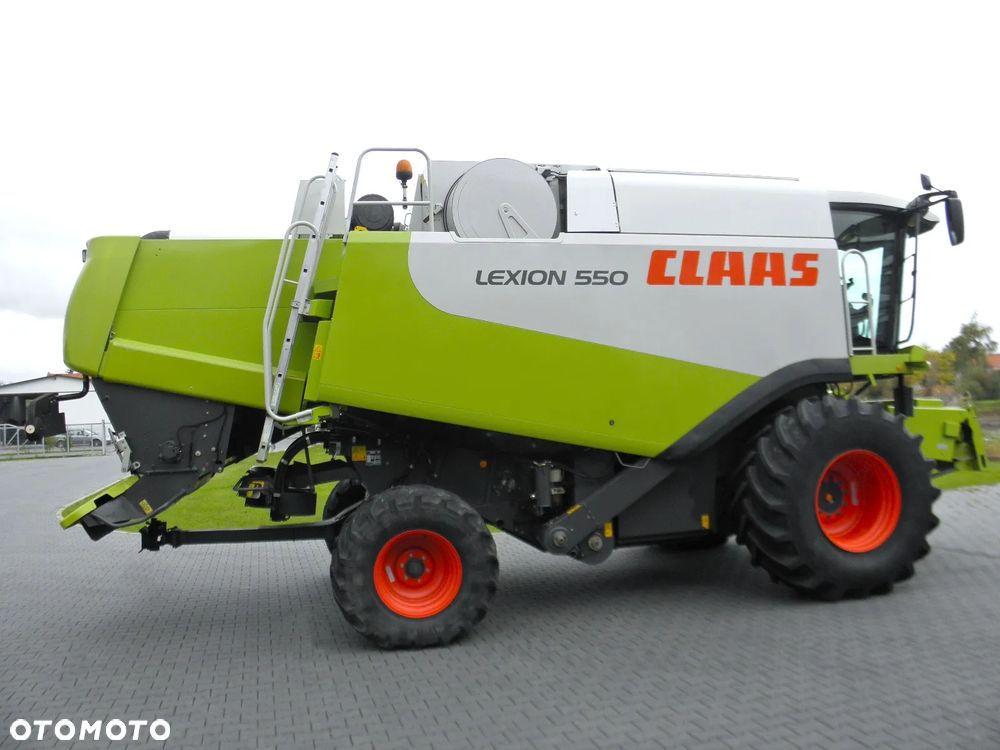 Claas Lexion 550 2005 Rok, heder V750, Najbogatsza Wersja, Nie Malowany, Stan Idealny - 11