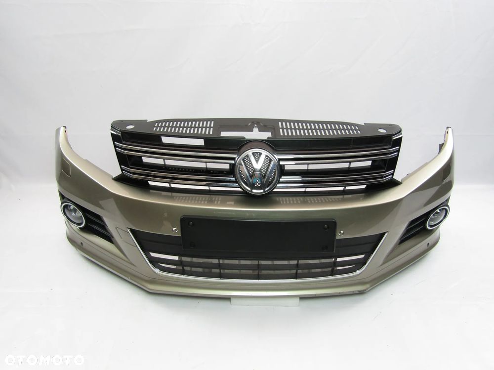 Zderzak przedni VW Tiguan R Line 11 - 16 Sprysk. / Pdc-6 Lakier LA1X - 5