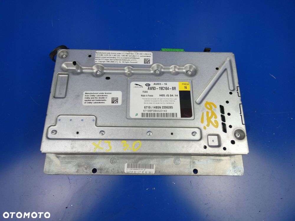 JAGUAR XJ X351 WZMACNIACZ AUDIO - 2