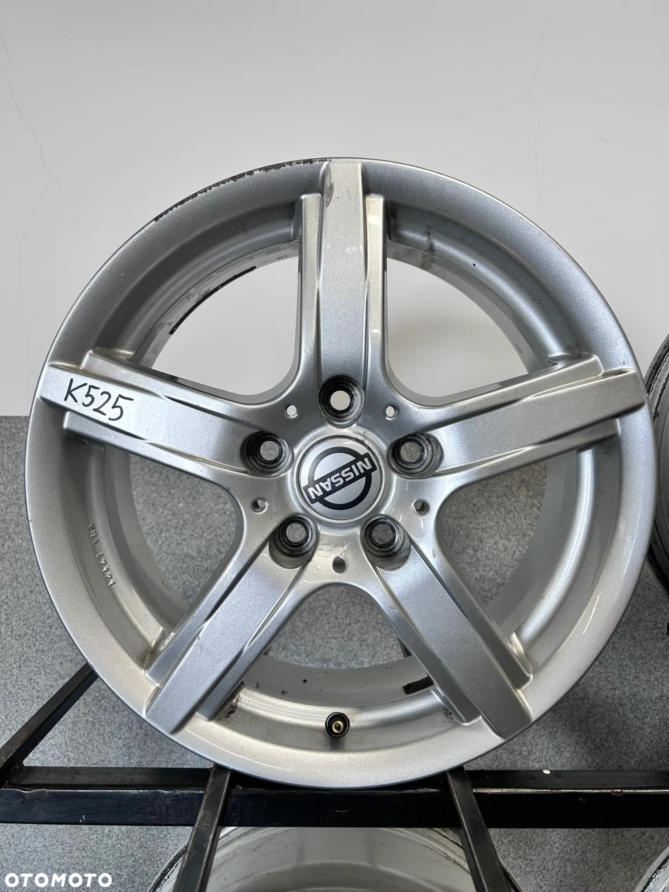 4 FELGI ALU. NISSAN QASHQAI,JUKE,RENAULT MEGANE,SCENIC,PULSAR 16'' 6,5J  ET40 - 2