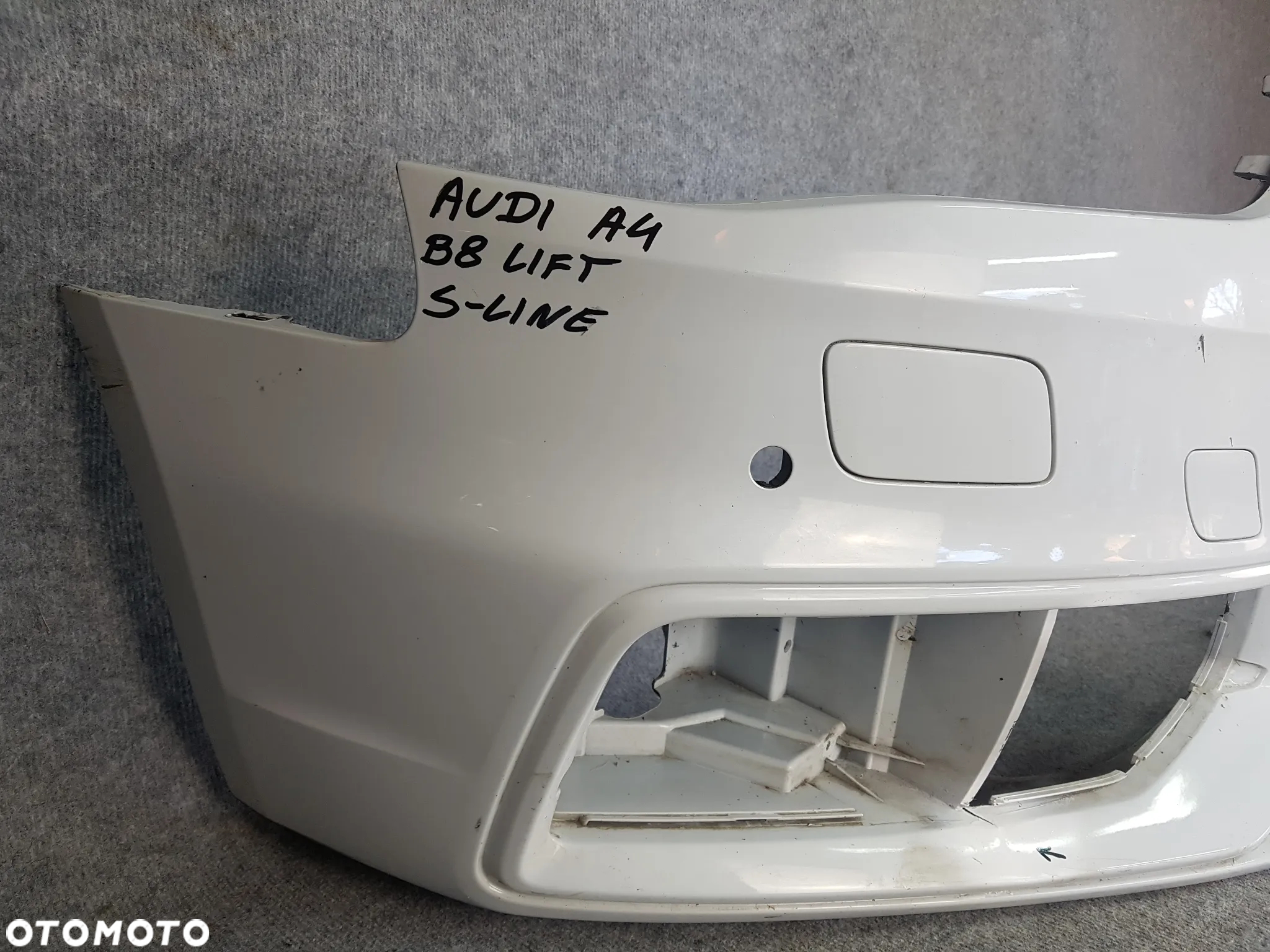 ZDERZAK PRZEDNI PRZÓD - AUDI A4 B8 LIFT 8K0 S-LINE 12-16 - 6