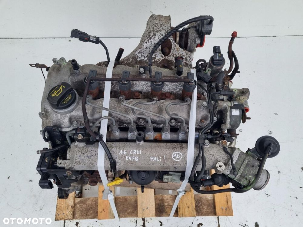 SILNIK KOMPLET Kia Venga 1.6 CRDI 116KM 154tyś D4FB - 2