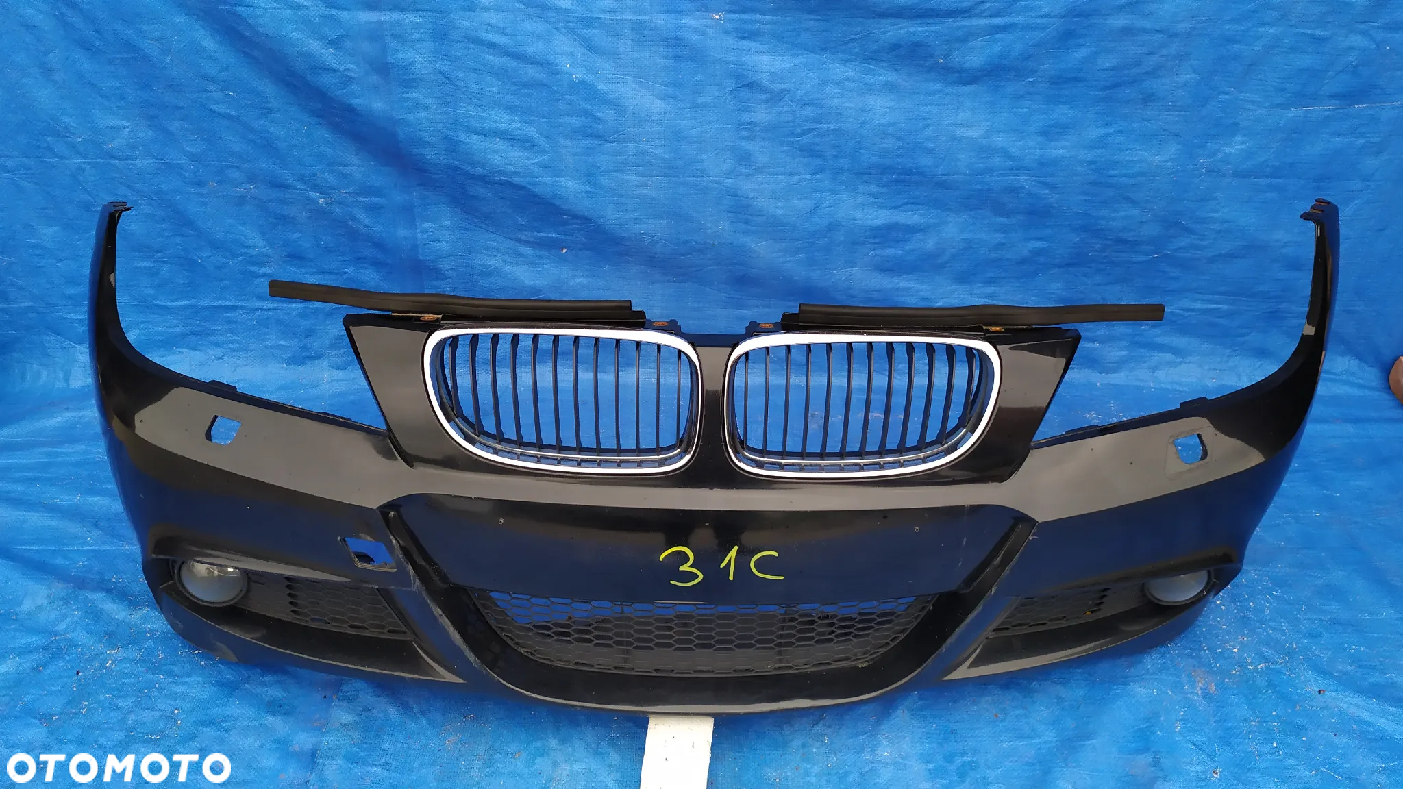 Zderzak przód przedni BMW 3 E90/E91 E90 M PAKIET LIFT SPRYSKI XENON wysyłka - 2