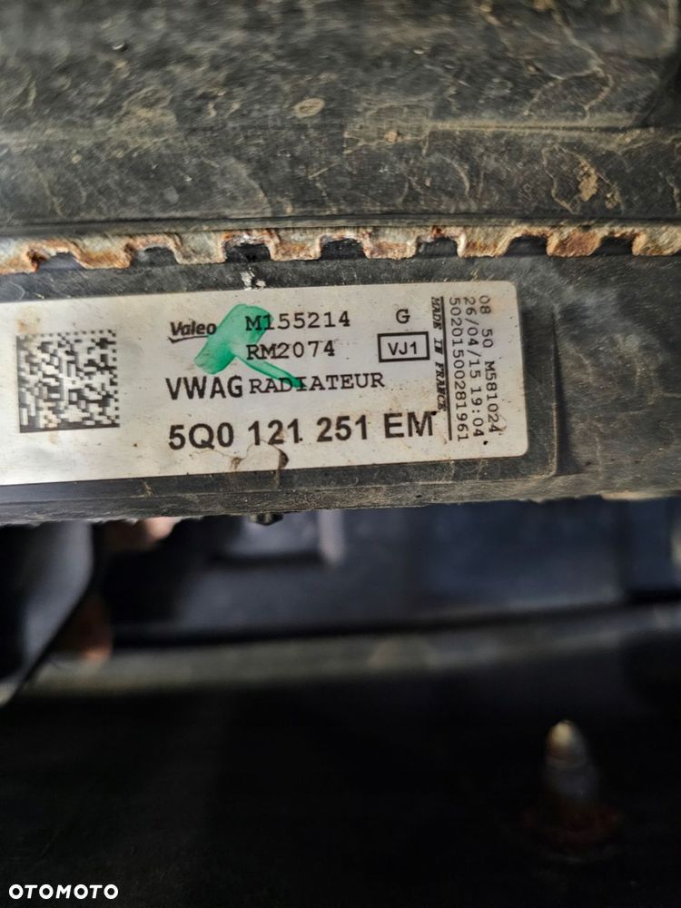 pas przedni wzmocnienie czołowe vw passat b8 lift - 7