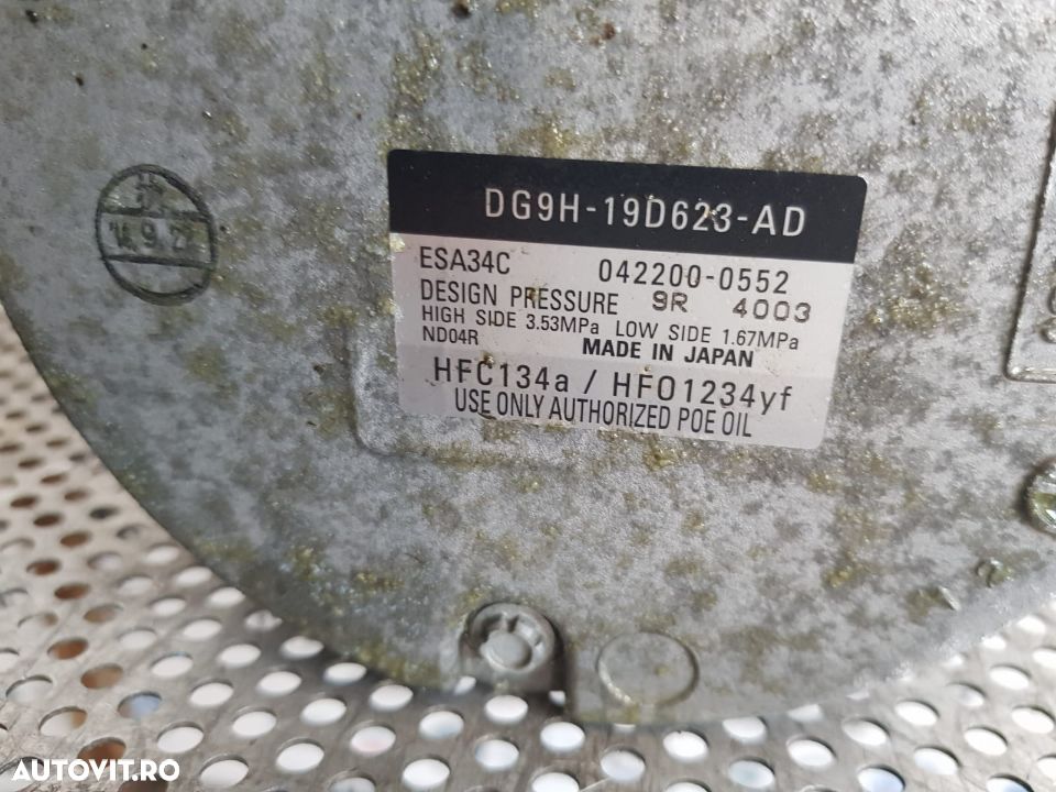 Compresor Clima Electric Ford Mondeo Mk5 Fusion 2.0 1.8 Benzina Hybrid Hibrid Cod DG9H-19D623-AD - 6