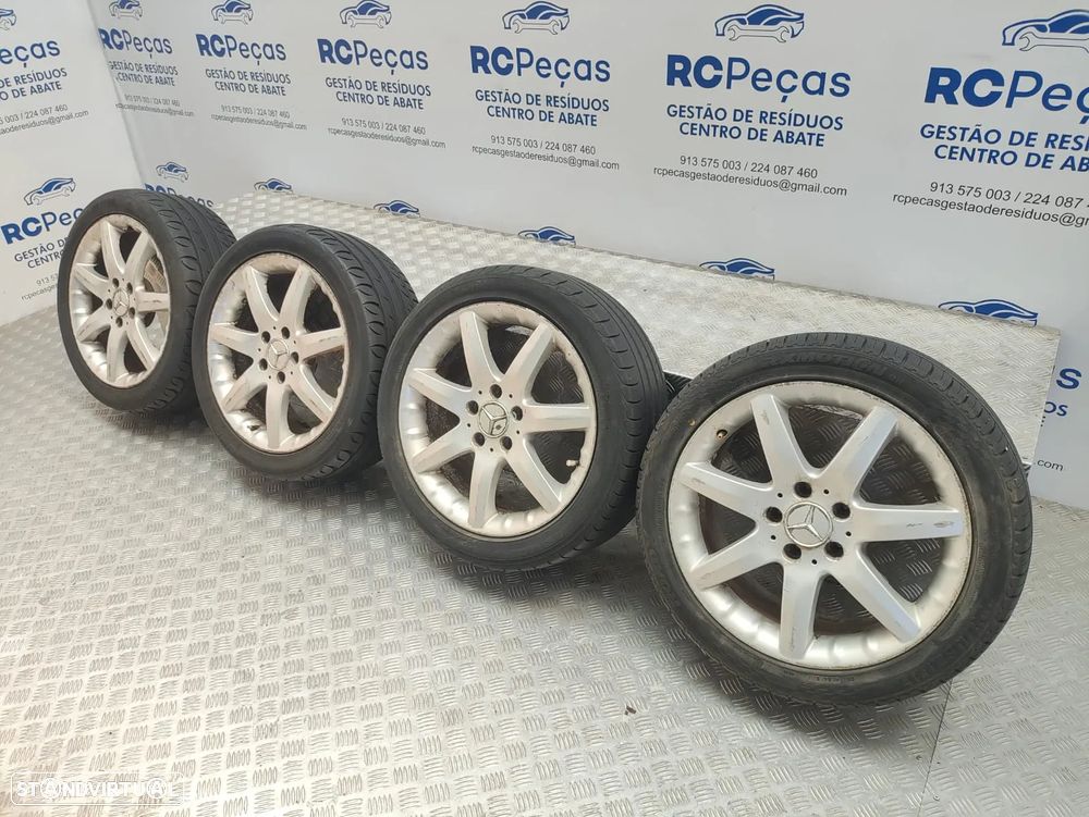 Conjunto Jantes 17 Originais Mercedes Benz Class C W203 7,5J ET37 5x112 - 5
