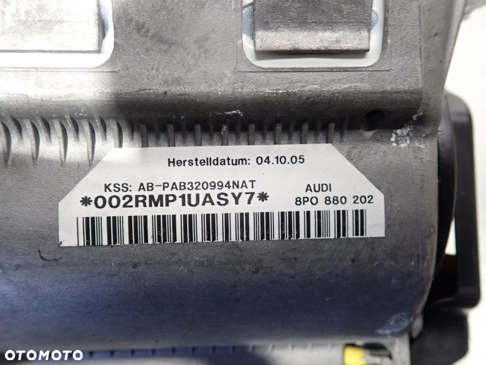 PODUSZKA PASAŻERA AUDI A3 8P 8P0880202 - 7