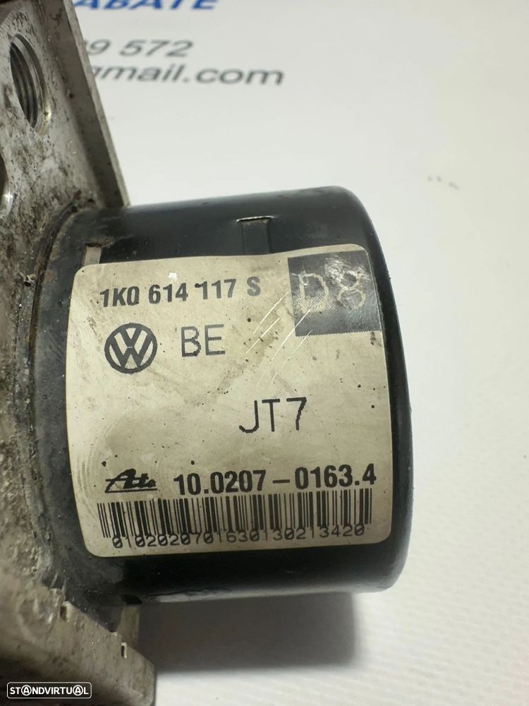 .Bomba Modulo Hidraulico ABS Original ESP VAG VW Volkswagen Seat Skoda 1K0614117S 2004 - 2013 - 4