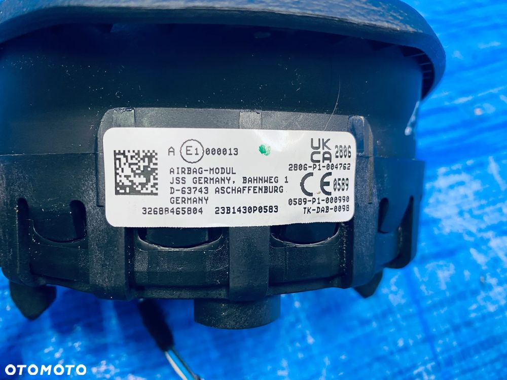 PODUSZKA POWIETRZNA AIRBAG KIEROWCY KIEROWNICY BMW X5 E70 X6 E71  11R ; 3051642 32688465804 ORYGINAŁ - 7
