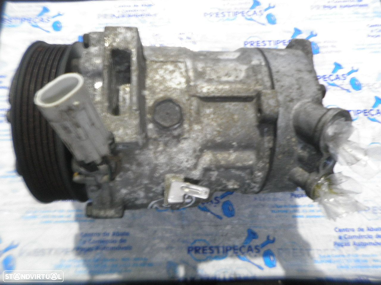 Compressor AC 5981109644 SD7V16 SAAB 93 SW 2006 1.9TID 120CV 5P PRETO SANDEN - 2