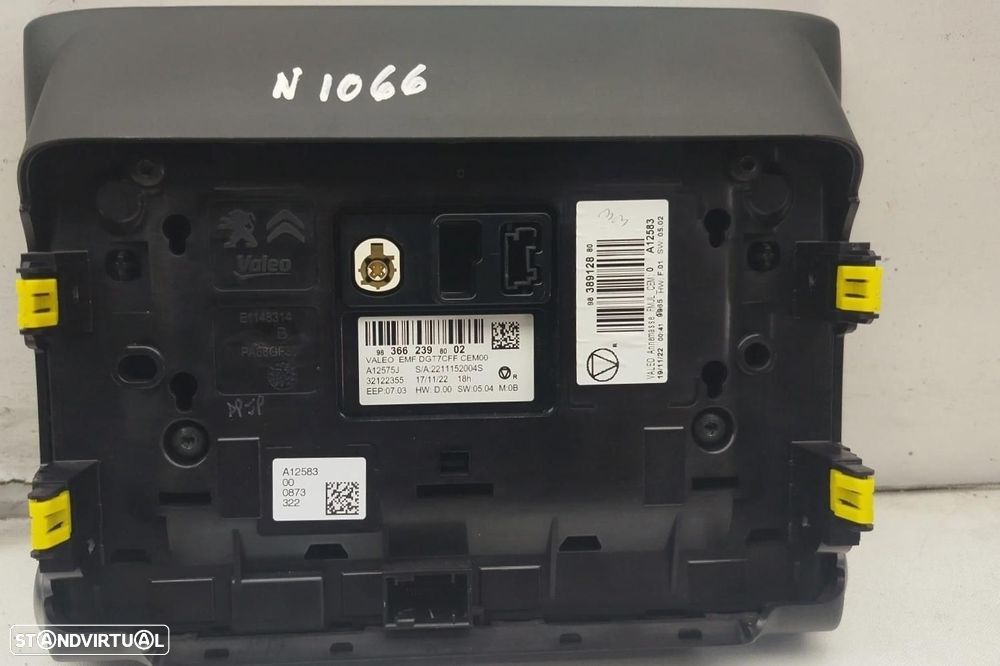 Display / ecrã de informações CITROËN C3 III (SX) - 3