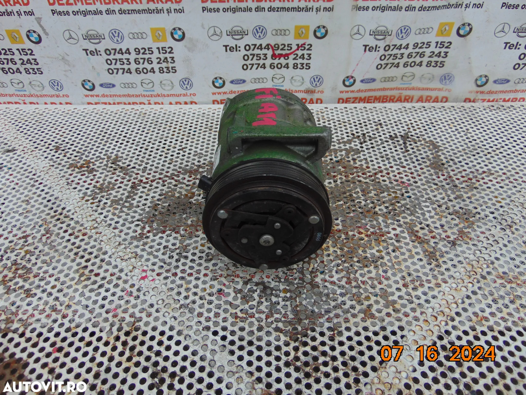 Compresor clima Fiat Tipo 1.4 Fiat 500 Panda lancia 1.4 - 13