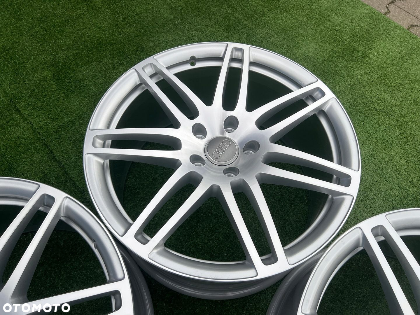 KOMPLET FELG FELGI ALU AUDI 4L0 Q7 S LINE 21 5X130 ET44 ORYGINALNE - 7