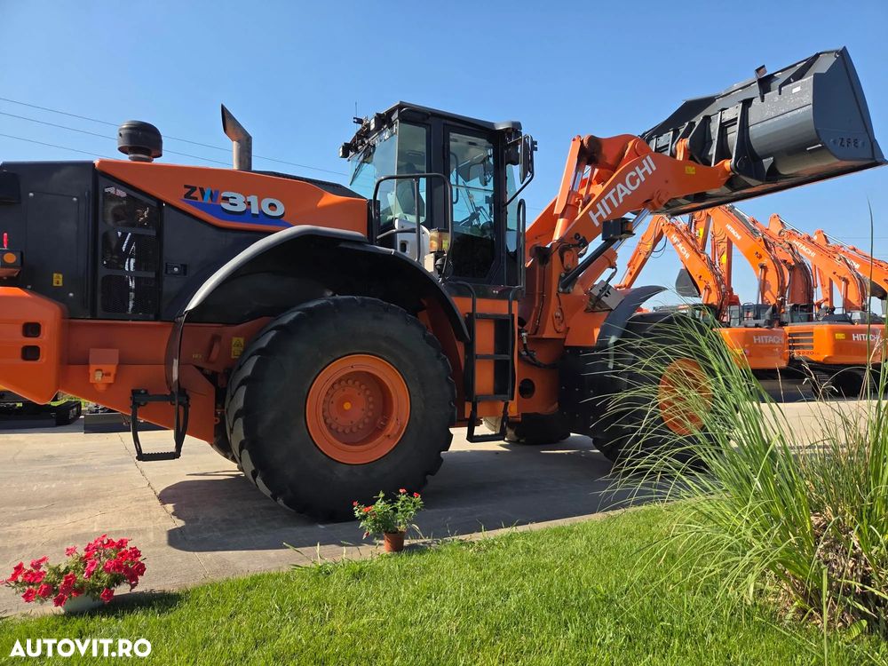 Hitachi ZW310-6, 2019, 7.734h, cupa 5mc, 28 tone, Gresare automata, Cantar, Anvelope Goodyear L5 70% ok, camera spate, consum 17,6l/h, descarca la 4,4m, motor 285CP, VIRARE JOYSTICK, revizii ok, STARE FOARTE BUNA, posibilitate leasing-PROMOTIE 98.750 eur+Tva - 5