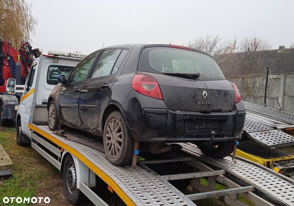 Na części Renault Clio III kolor NV676 K9K766 skrzynia JR5124 maska klapa błotnik drzwi zderzak - 2